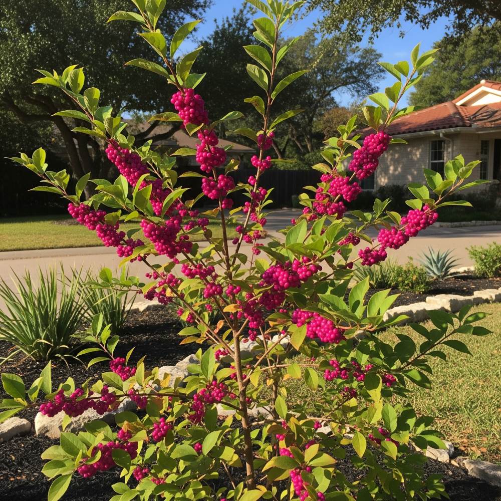 american beautyberry plant