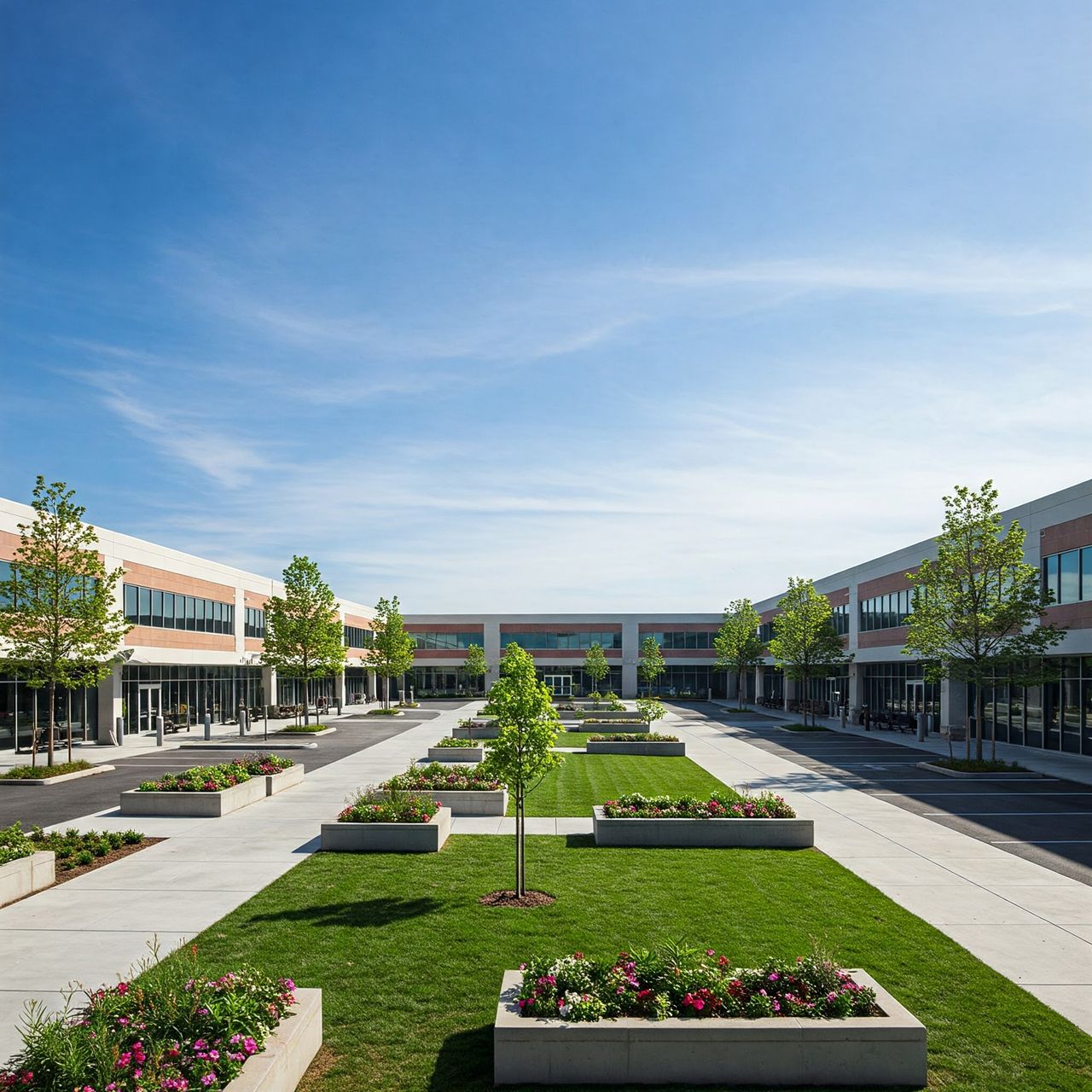 Commercial landscape design and build for an Austin property