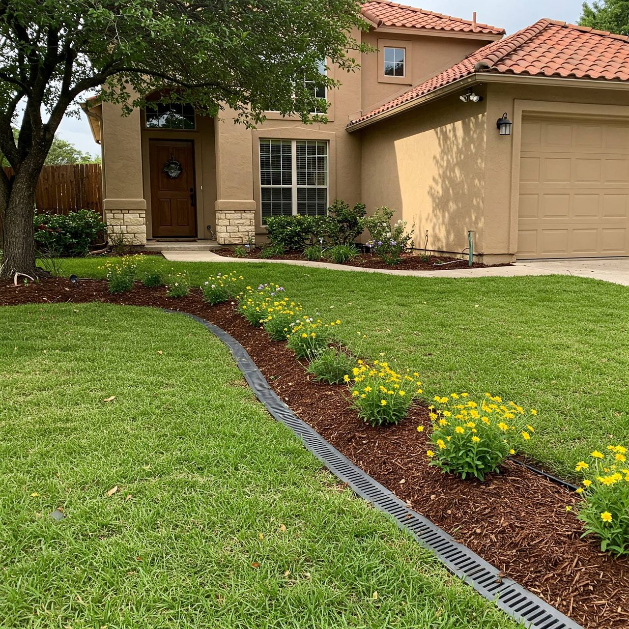 Drainage system repair and cleanup service in Austin