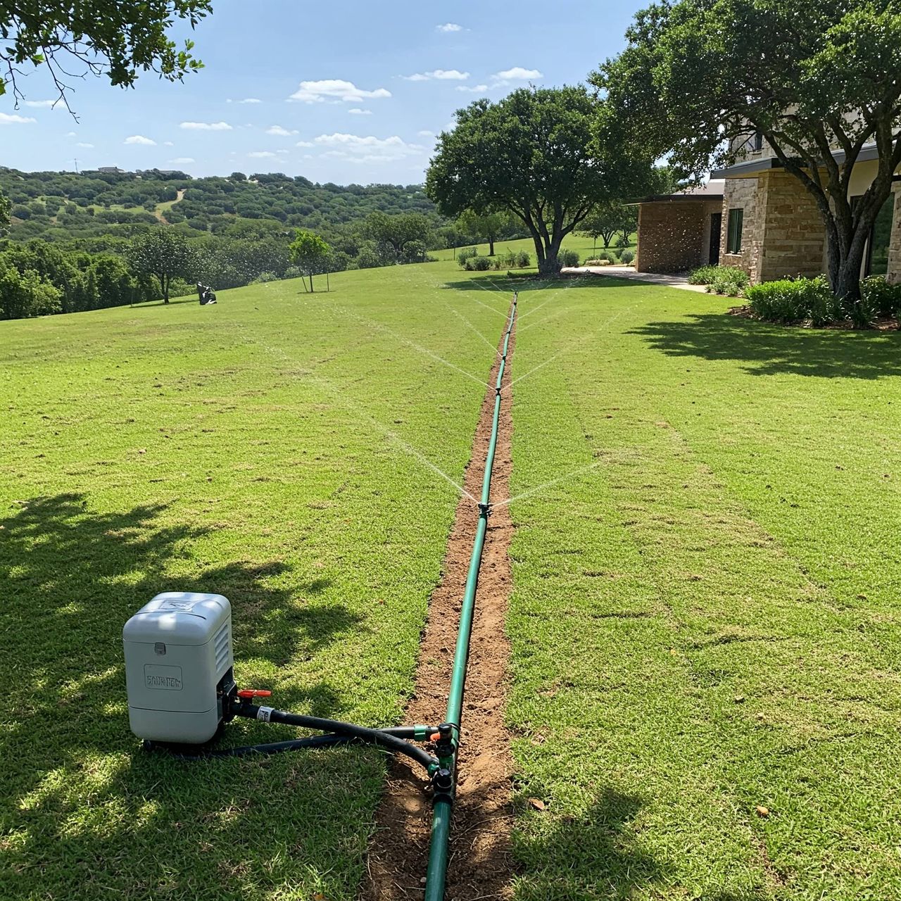 Irrigation repair and troubleshooting service in Austin
