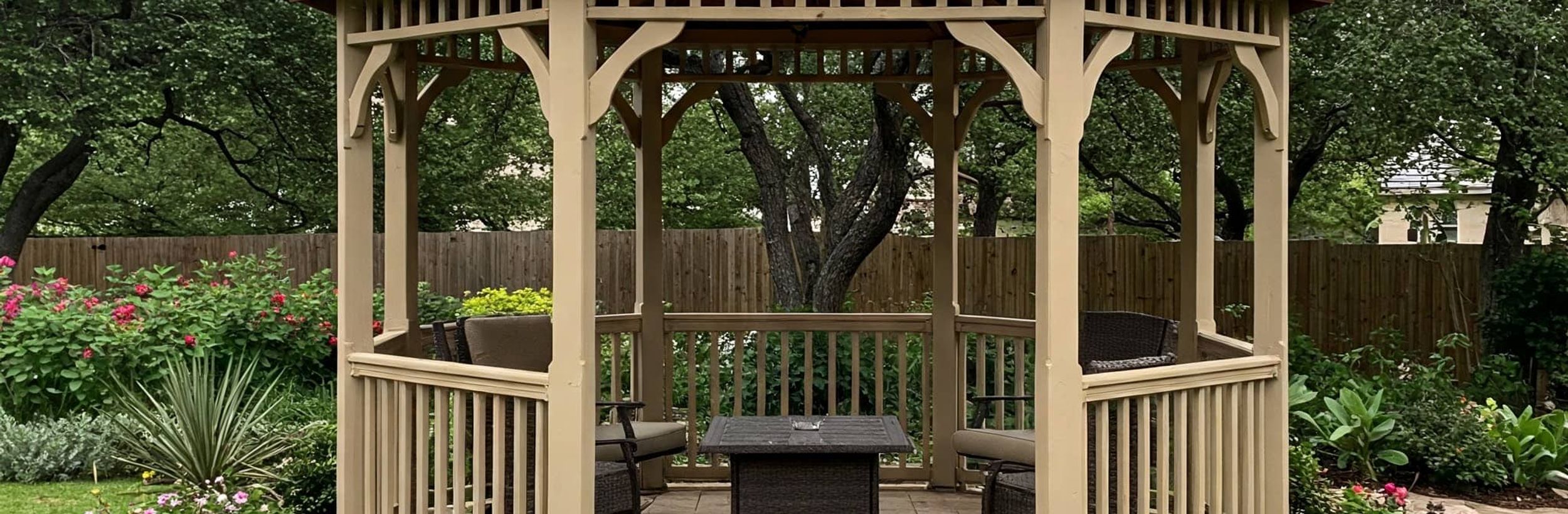 Custom pergola and gazebo installation in Austin, TX
