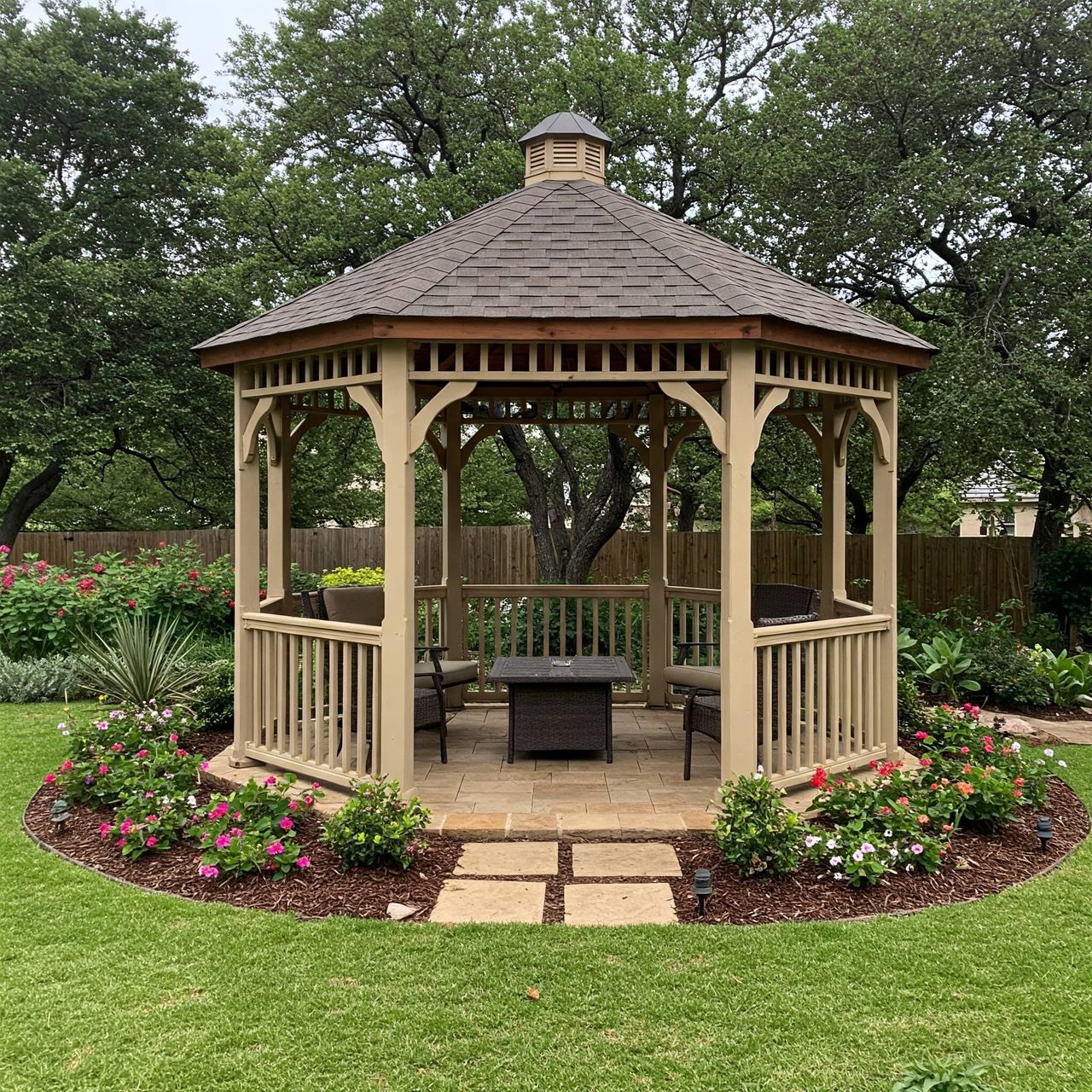 Custom pergola and gazebo installation in Austin, TX