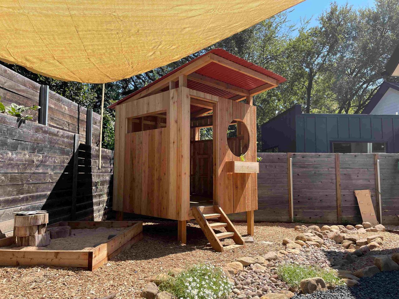 Custom doors, windows, and access options on an Austin shed