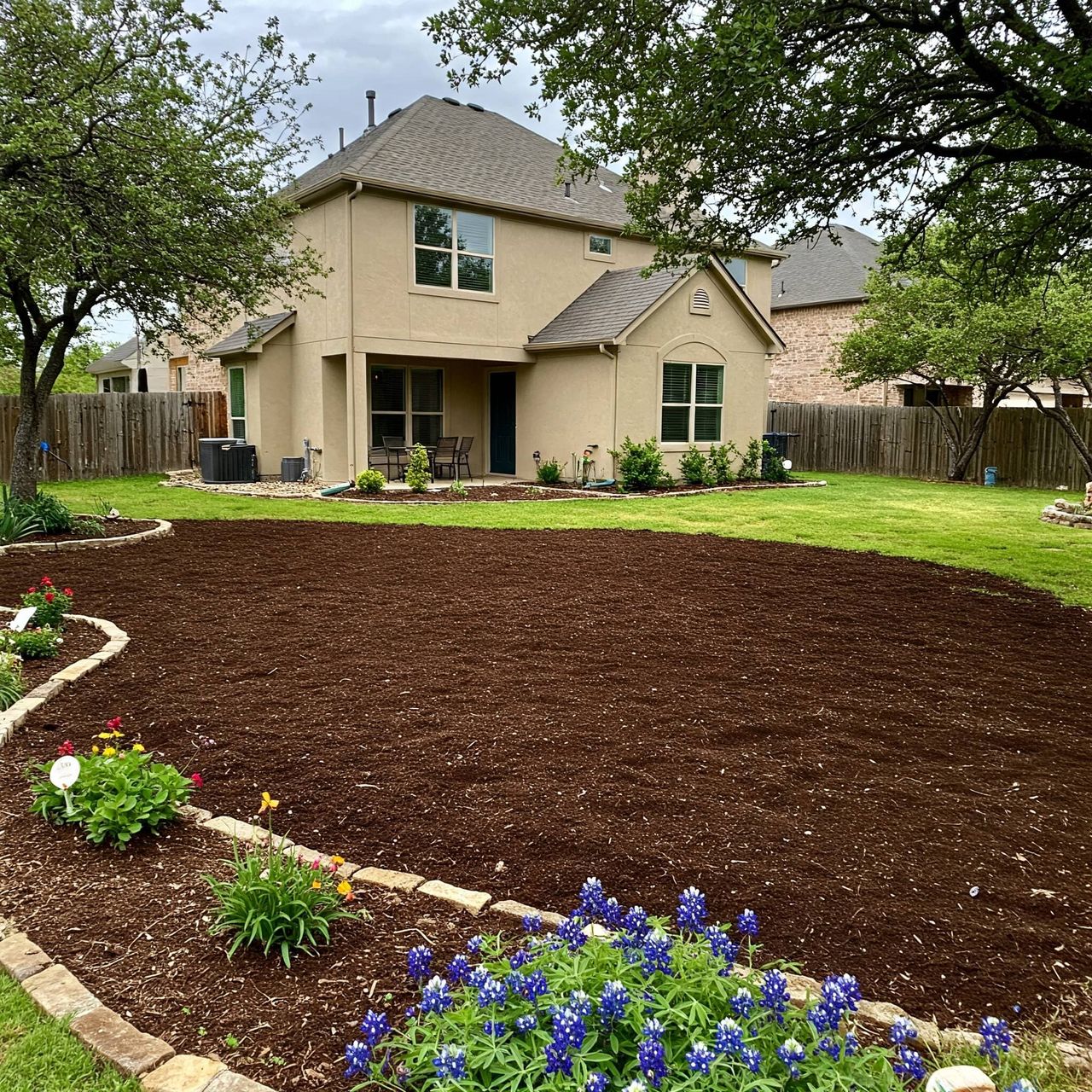 Soil conditioning and amendment for Austin sod project