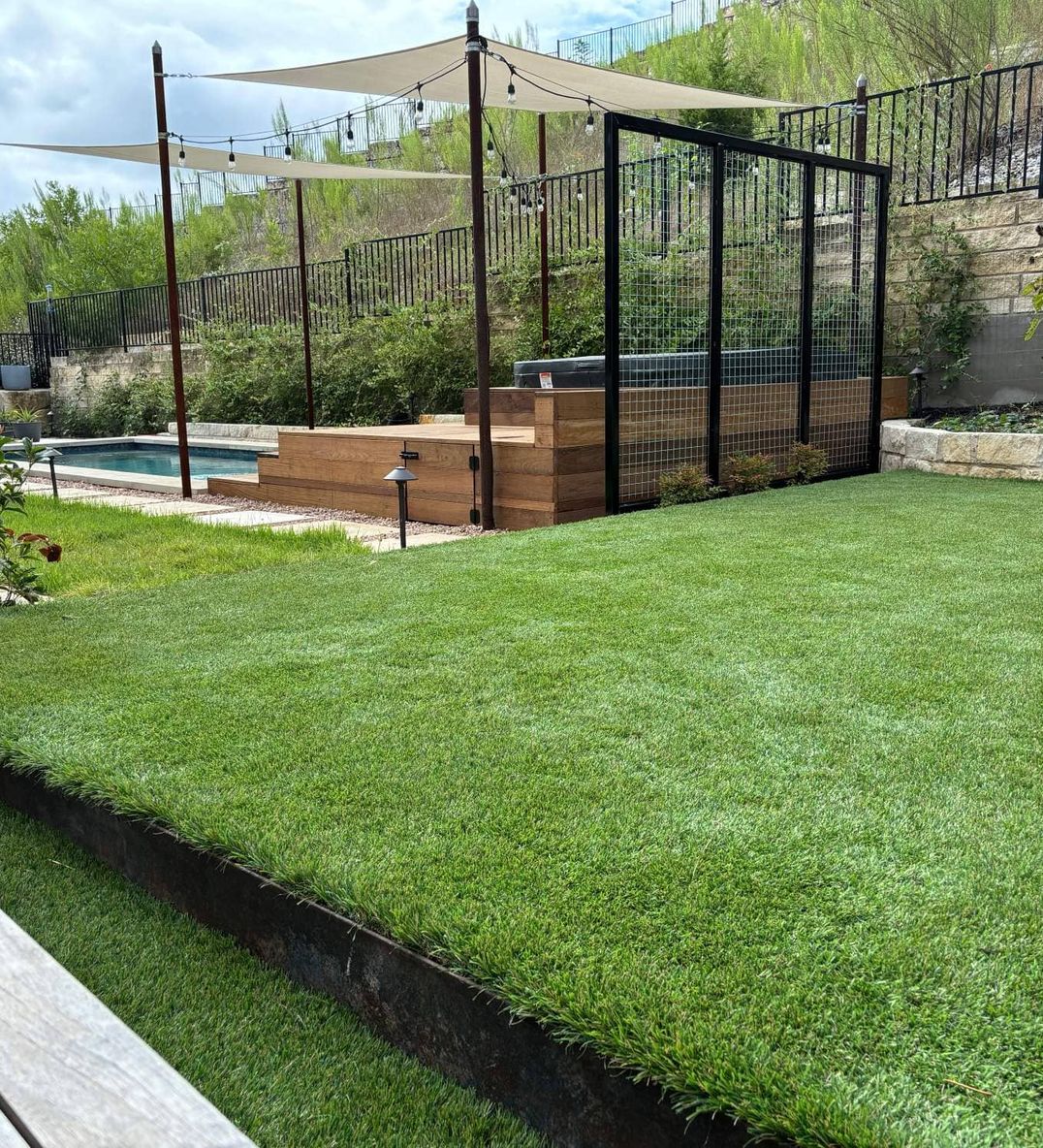 artificial turf installation in Round Rock TX