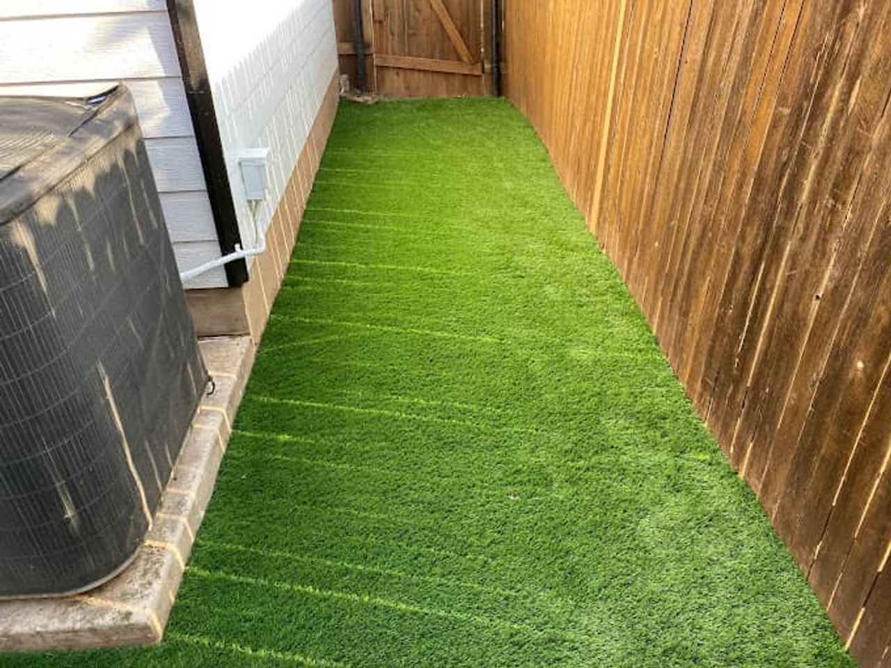 Artificial turf repair and upgrade for Austin home
